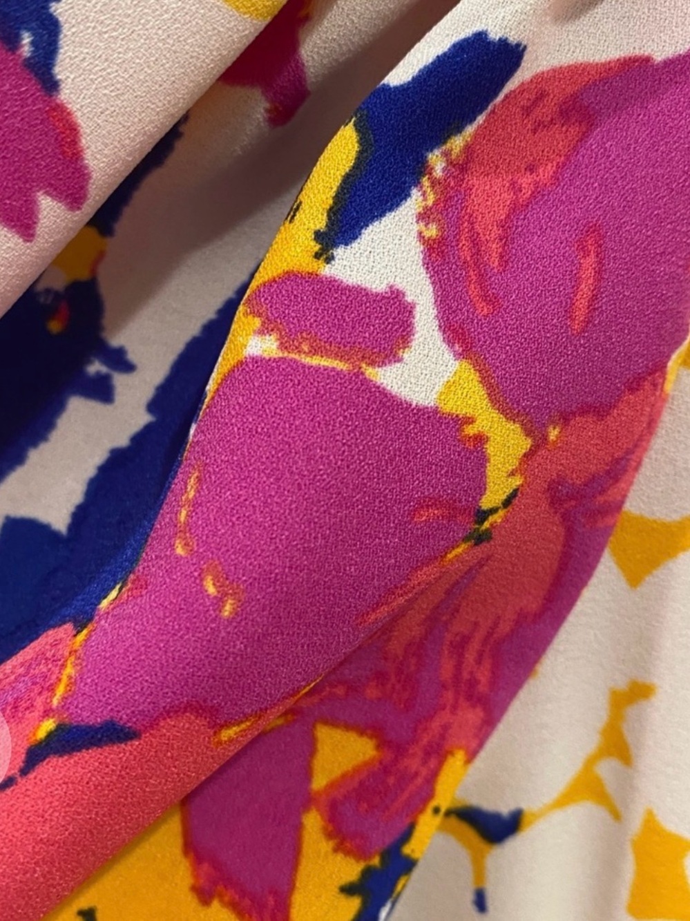 Sugarlips Multi-Color Floral Ruffle Mini Dress Size Small - Picture 4 of 5
